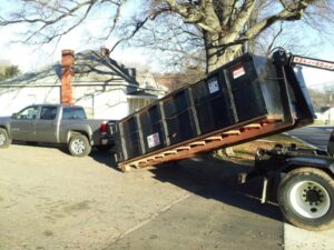 Dumpster rental for moving
